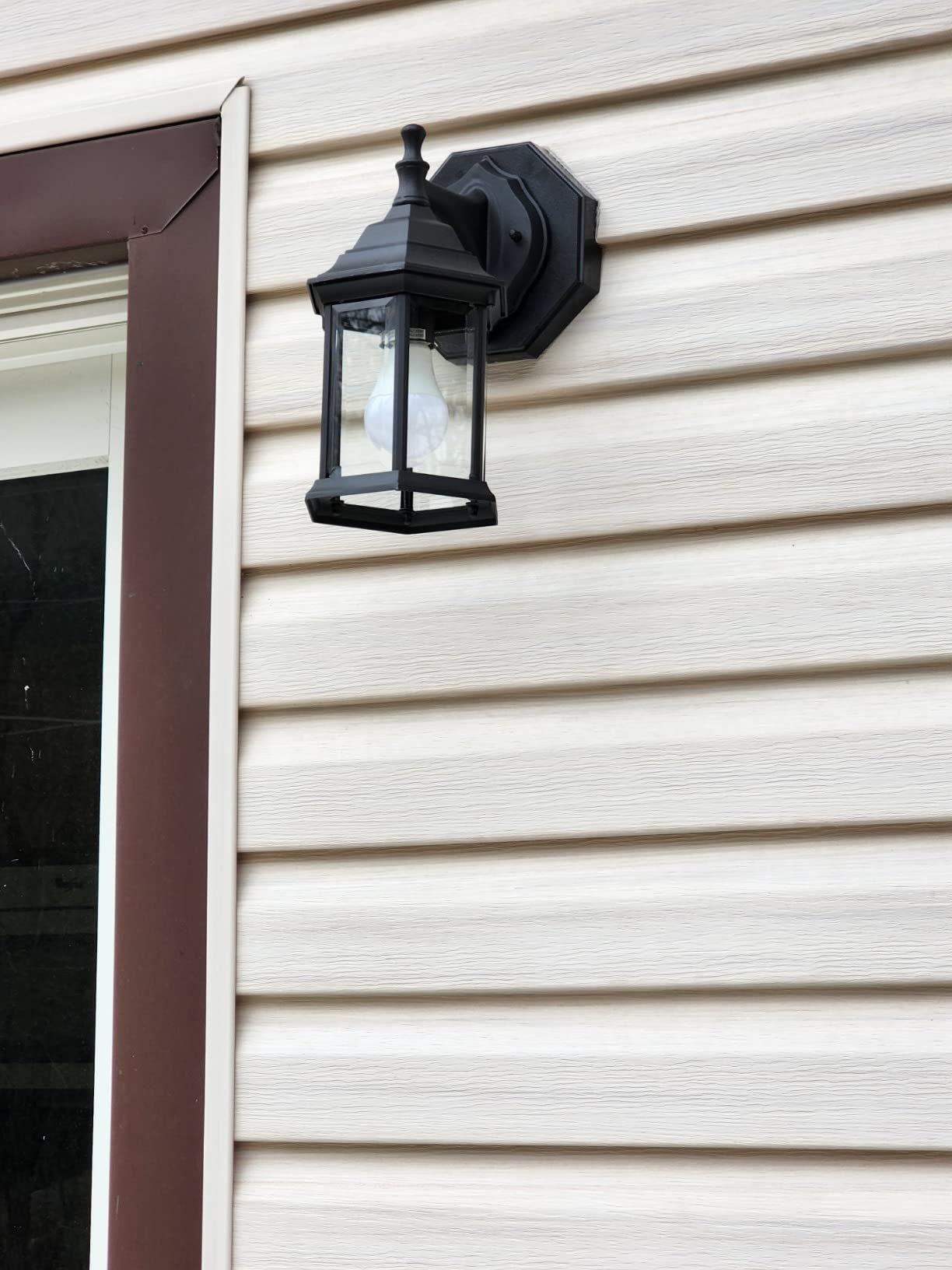 4/mo Finance Siding Mounting Block, Black Octagon Siding Mounting