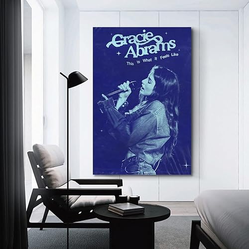 Miniatura 3 de Gracie Abrams - Póster en lienzo con cubierta de álbum, película musical, decoración de pared, impresiones clásicas para el hogar, dormitorio, baño,