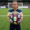 Balón de fútbol Icon Sports con Banderas de Países del Mundo - Talla 4 y Talla 5, Balón de Entrenamiento y Partido, Balón Internacional Multinacional 5