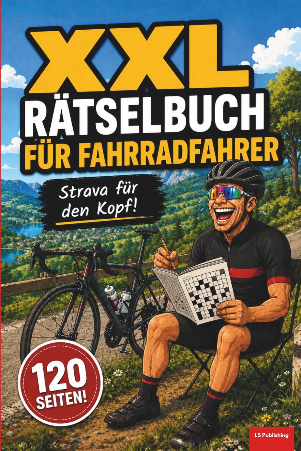 XXL Rätselbuch für Fahrradfahrer: Strava für den Kopf! Lustiges Geschenkbuch für Rennradfahrer, über 70 Rätsel auf 120 Seiten, das perfekte ... alt (XXL Rätselspaß für Arbeit & Freizeit)
