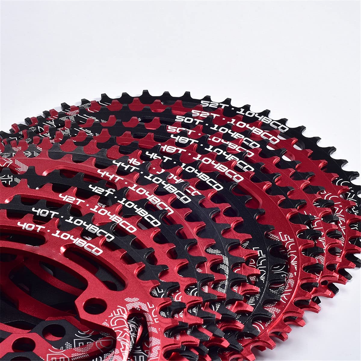 Amazon.co.jp: 自転車チェーンリング マウンテンバイクシングル