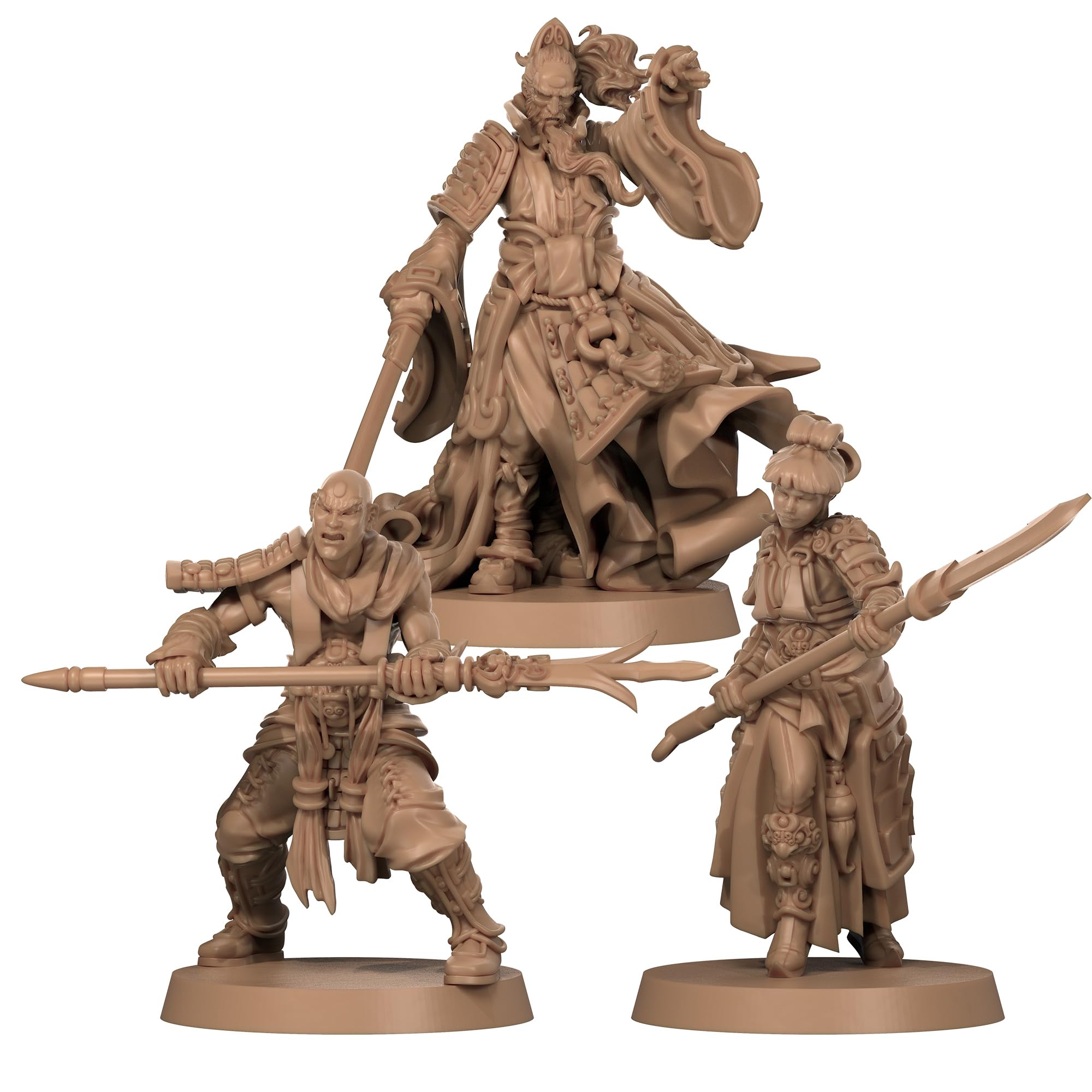 Zombicide White Death: Eternal Empire Expansion - uprząż Chi Power w kampanii 10-misyjnej, kooperacyjna gra strategiczna z miniaturami stołowymi, wiek od 14 lat, 1-6 graczy, 1 godzina odtwarzania,