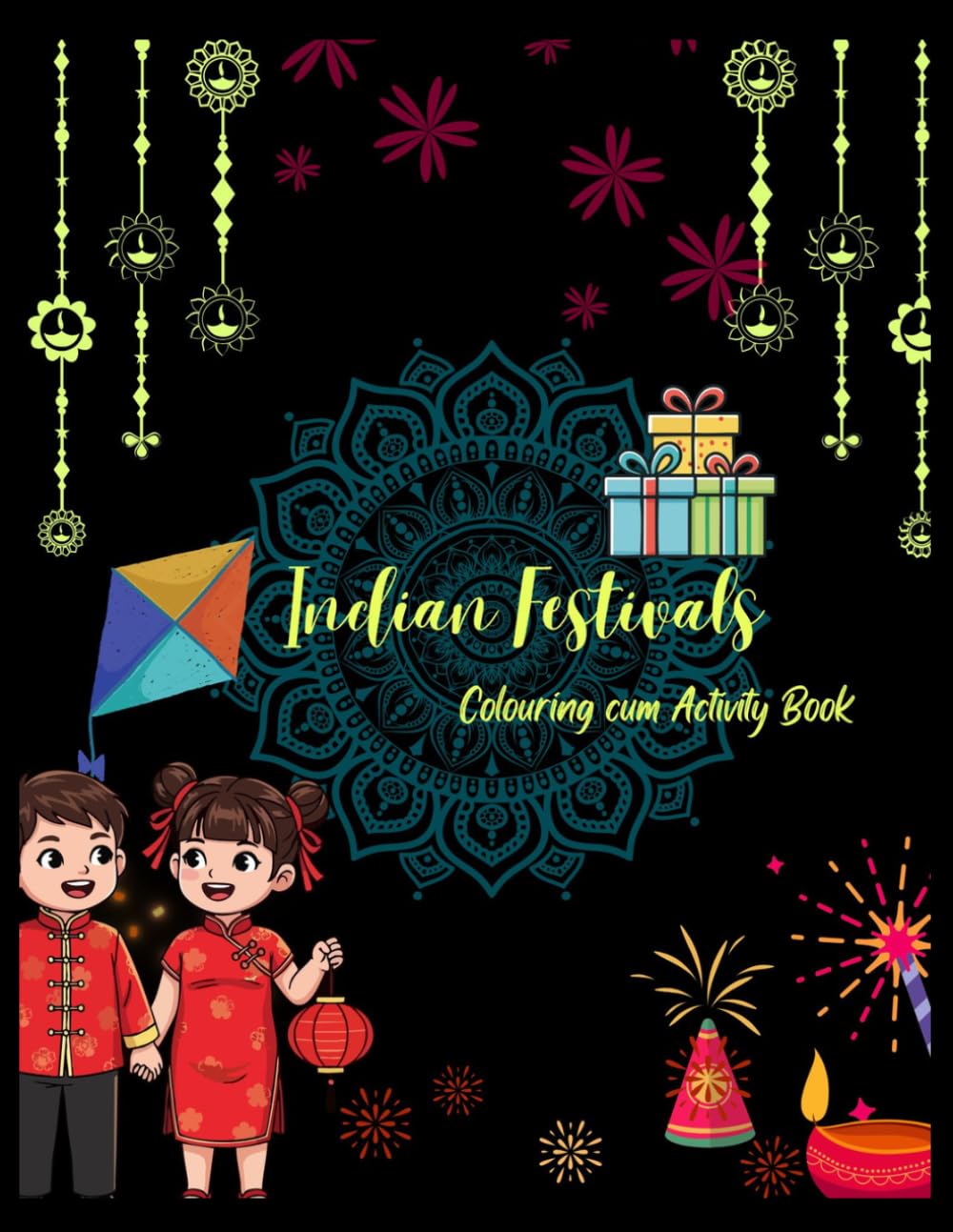 Indian Festivals Colouring cum Activity Book