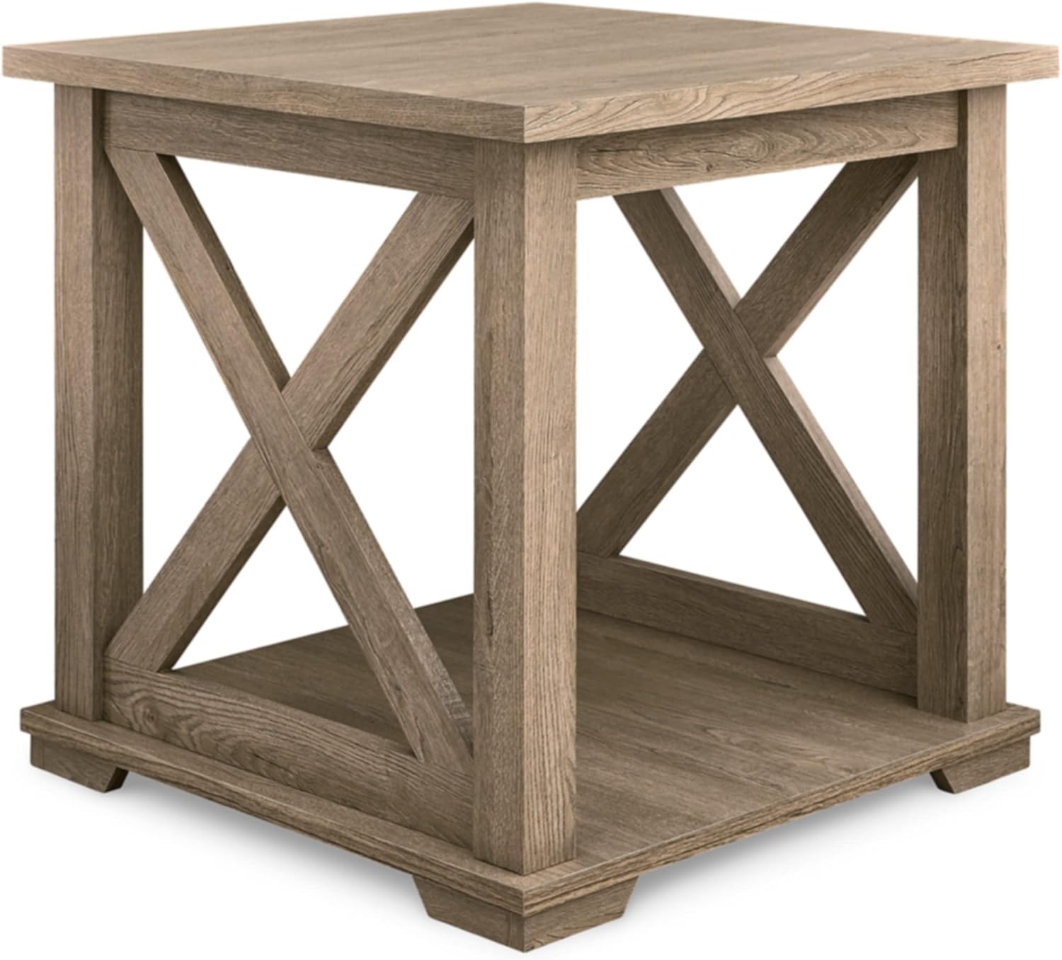 Signature Design by Ashley Elmferd Farmhouse End Table with