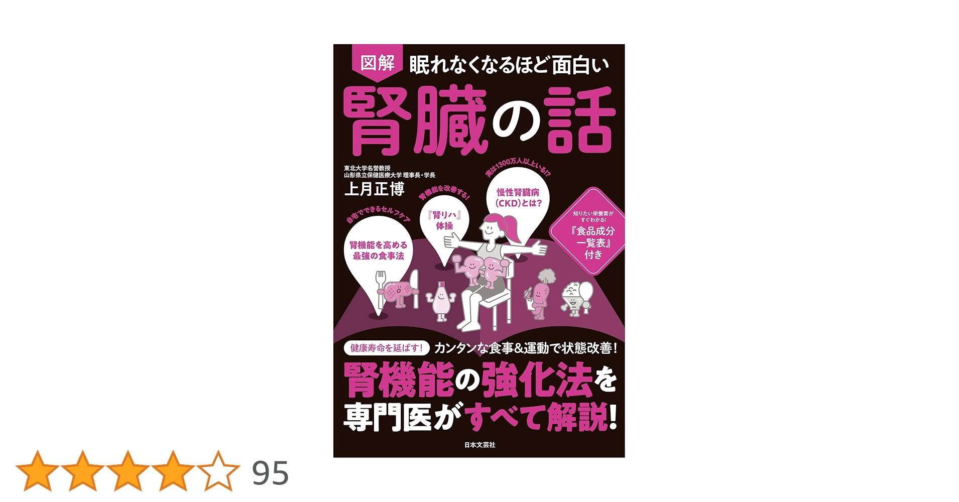 眠れなくなるほど面白い 図解 腎臓の話: 腎機能の強化法を専門医