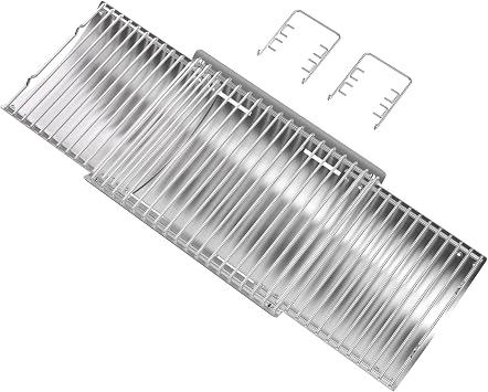 WELL GRILL 58.5-86 CM Adjustable Ash Pan BBQ Charcoal Ash Tray Tools for Charbroil 17302056 12301714, Chargriller E1224 2828 1224 1324 2121 2123, Royal Gourmet Grill and more