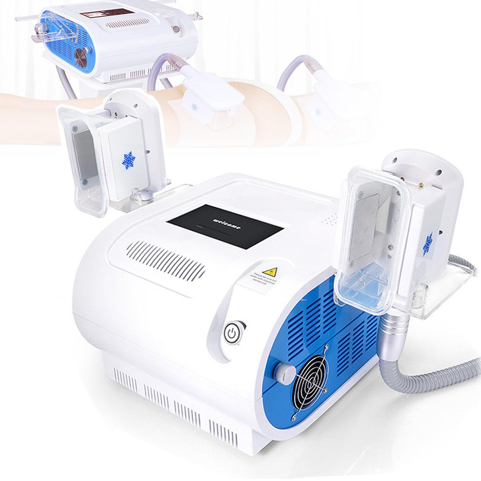Wasd3Pods Cryolipolysis Fat Freezing Slimming Machine, Anti Cellulite Body Shape Slimming Machine, For Slimming Arms, Thighs, Shanks, Lifting Hips