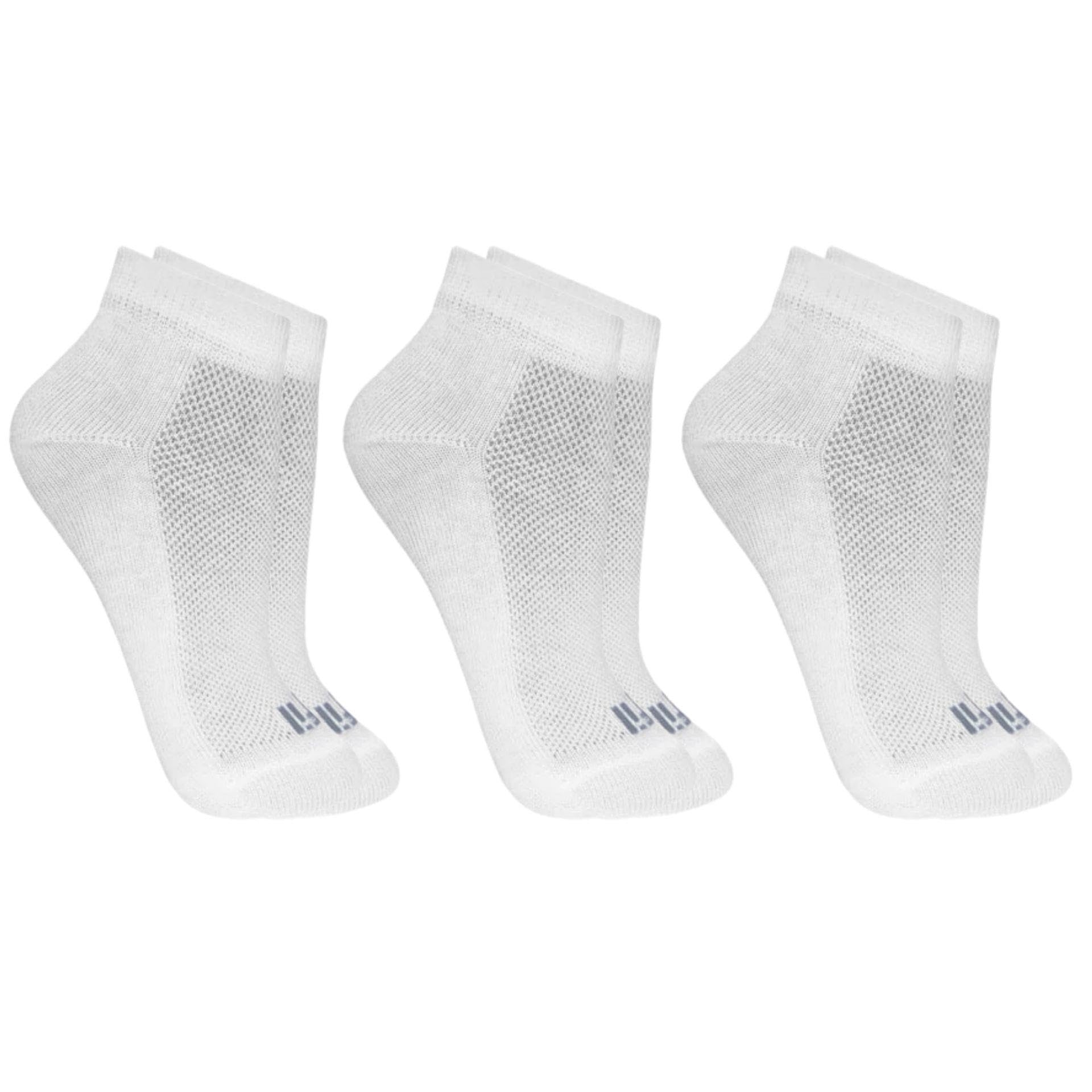 Kit 3 Pares Meia Cano Curto Trifil Algodão Respirável Esportivo Unissex