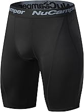 NuCamper Men’s Compression Shorts, Running Base Layer Shorts Mens Quick Dry Tight Dry Sports Shorts, UnderwearShort for Workout, Cycling, Yoga, Gym