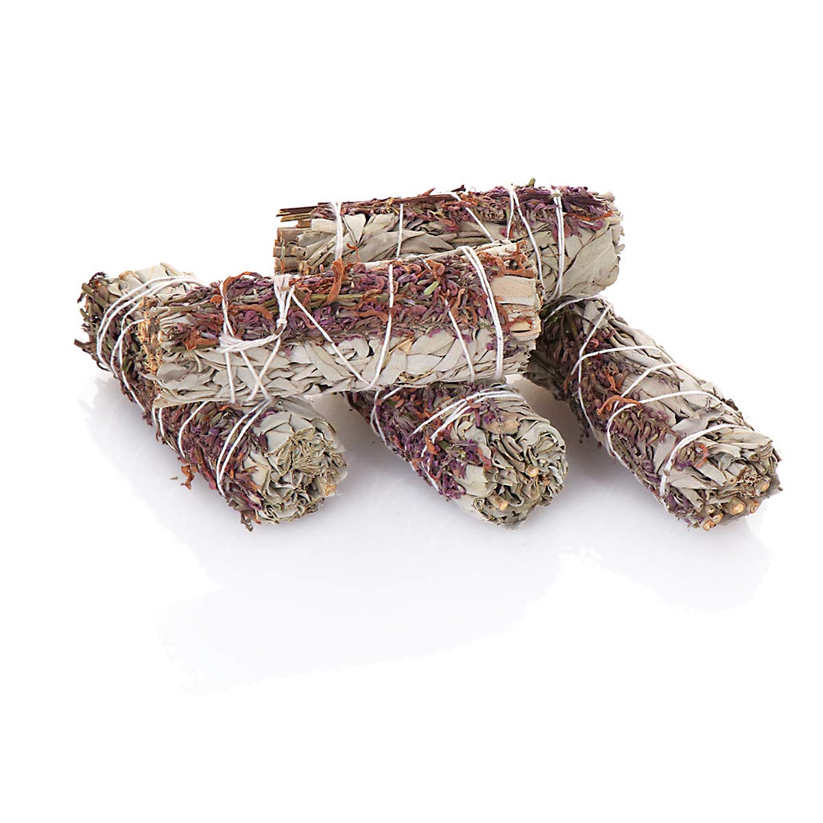 NKlaus 5x Salvia Blanca + Lavanda 10cm 4" Barras de fumar 30g 6728