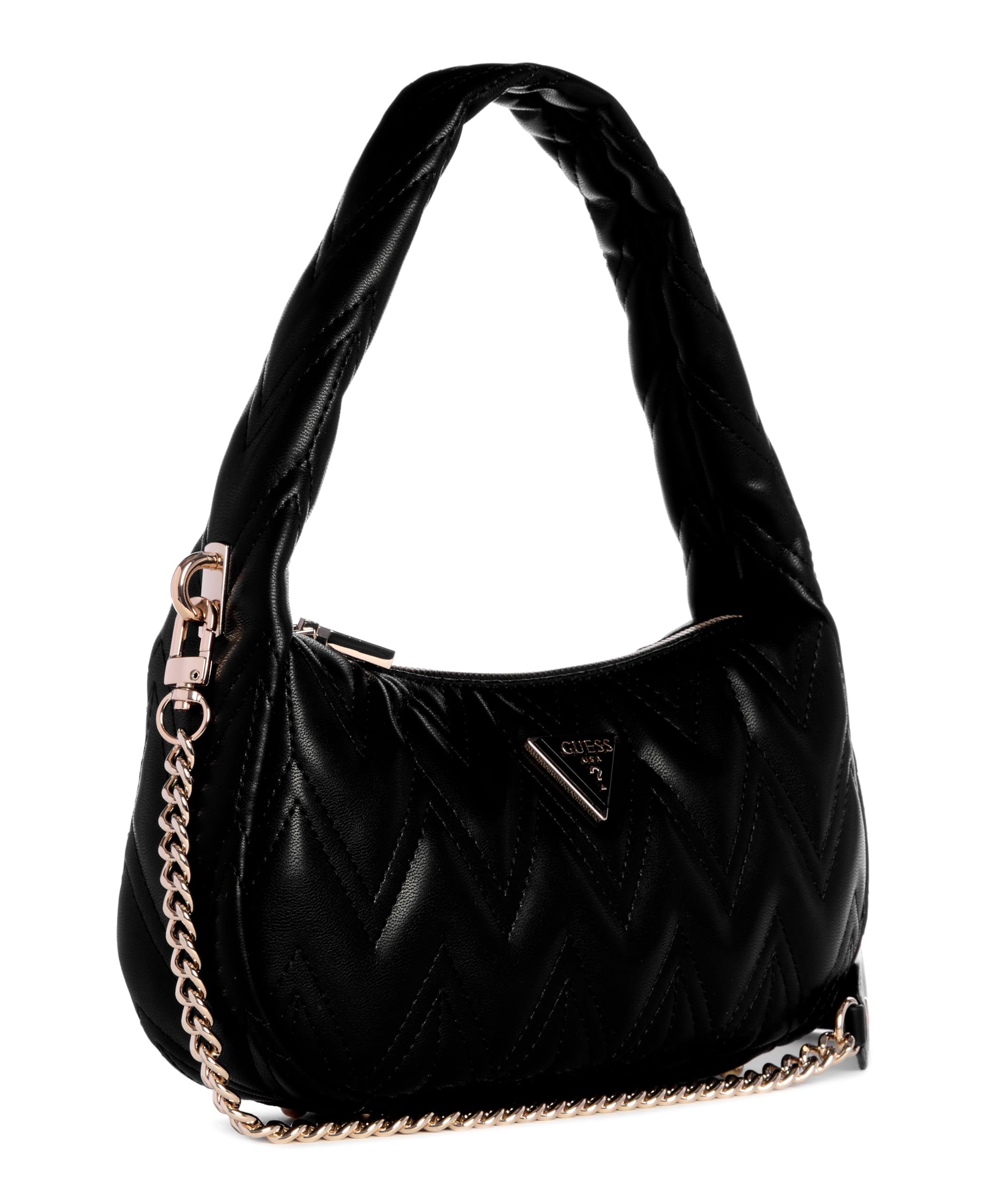 GUESS - Eda Top Zip Shoulder Bag, Borsa a tracolla Donna
