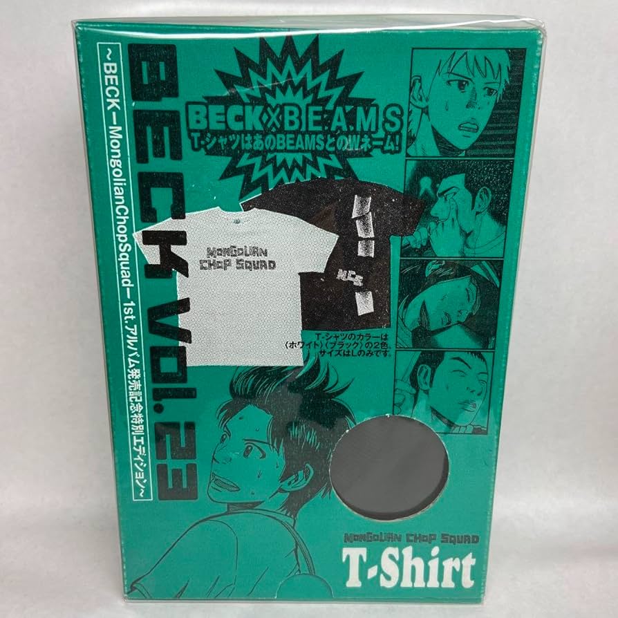 モンゴリアン・チョップ・スクワッド Tシャツ フリーサイズ BECK 入手困難 モンゴリアン・チョップ・スクワッド Tシャツ フリーサイズ BECK