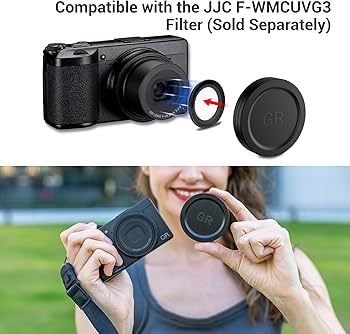 【美品】GRD IV｜金属レンズキャップGL-1付｜ショット1,706 GR DIGITAL IV : About the GL-1 (optional metal lens cap