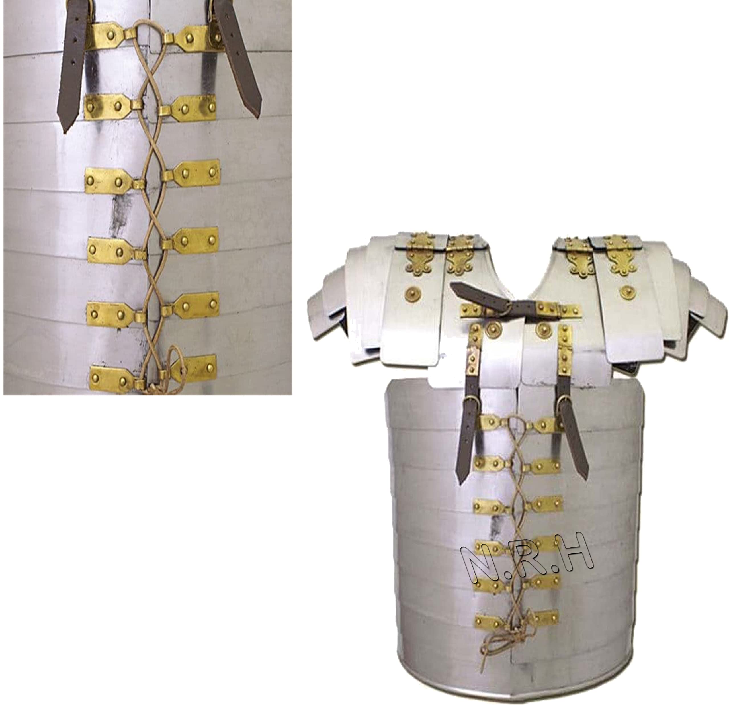 Nautical Replica Hub Armadura Medieval Breastplate Roman Lorica Jacket Armour Costume