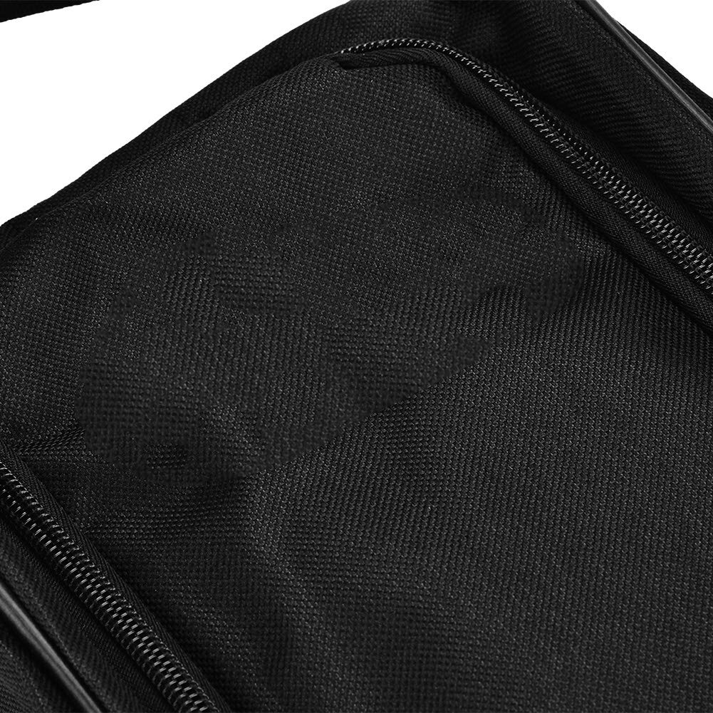 Alomejor Golfschuhtasche, Tragbare Atmungsaktive Nylontasche FüR Golfschuhe (Schwarz Und Blau)