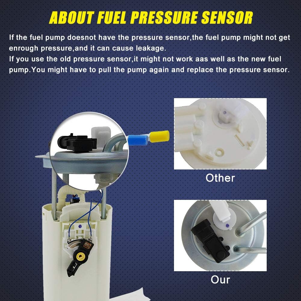 Buу 2 gеt 3 Fuel Pump for 2002-2003-2004 Chevrolet Suburban 1500 Yukon XL 1500 w/Sending for vehicle with VIN Z (8th digit) Unit fits E3560M 323-01427 88966963