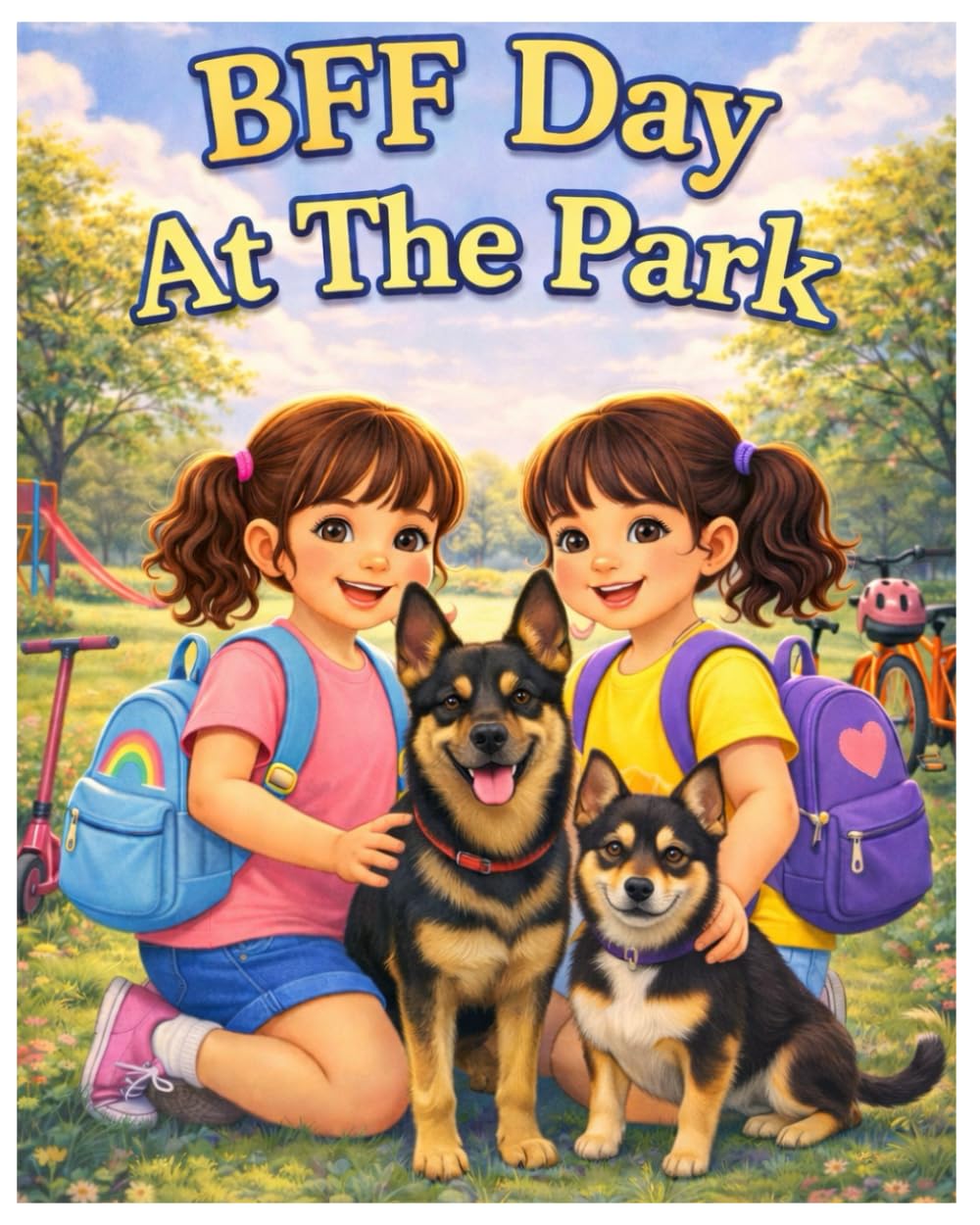 BFF A Day at The Park: A Children’s Picture Book About Friendship