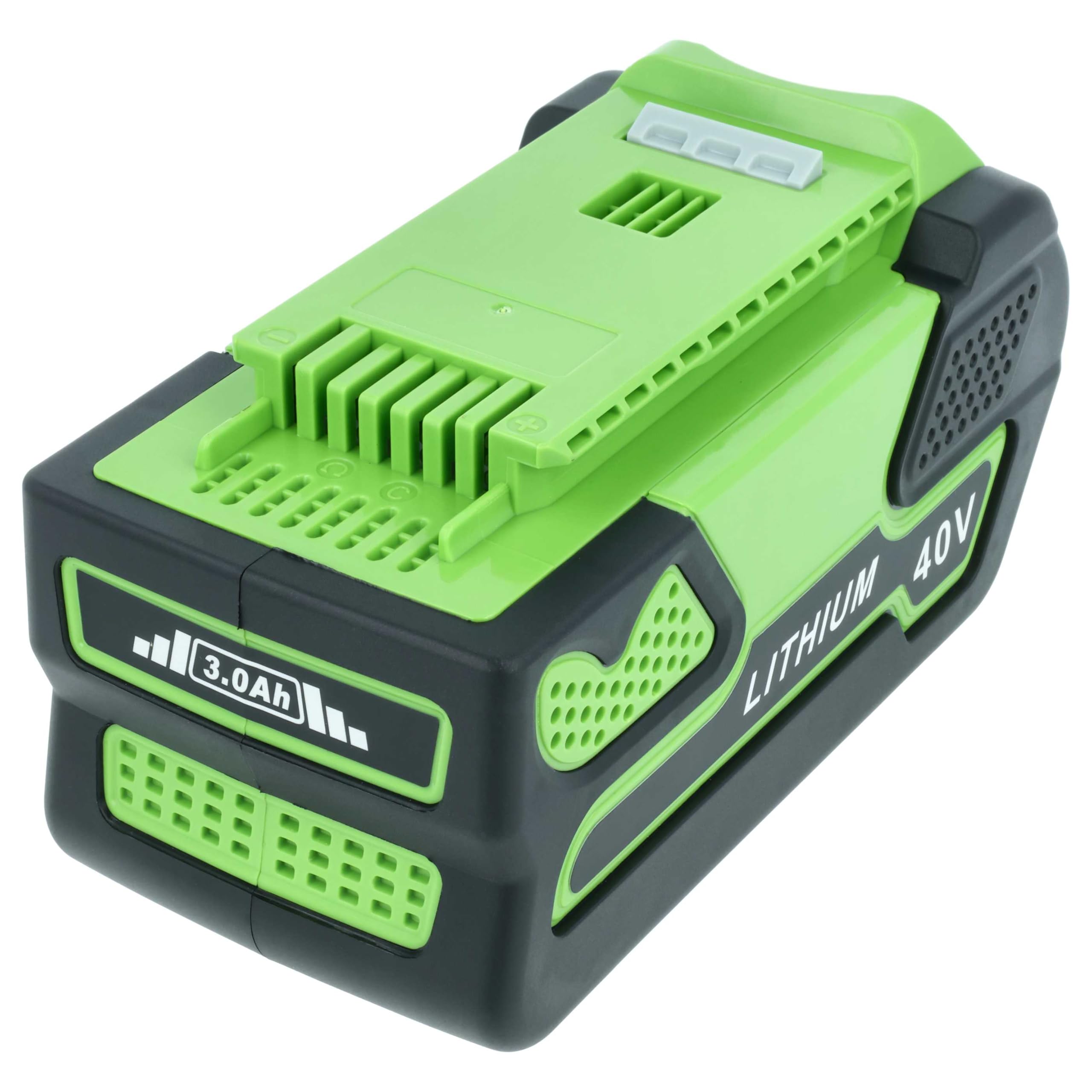 vhbw Batería Compatible con Greenworks 40V 12, 40V 14, 40V 15, 40V 16, 40V 17, 40V 19, 2605302 Herramienta de jardín cortacésped 3000mAh 40V Li-Ion