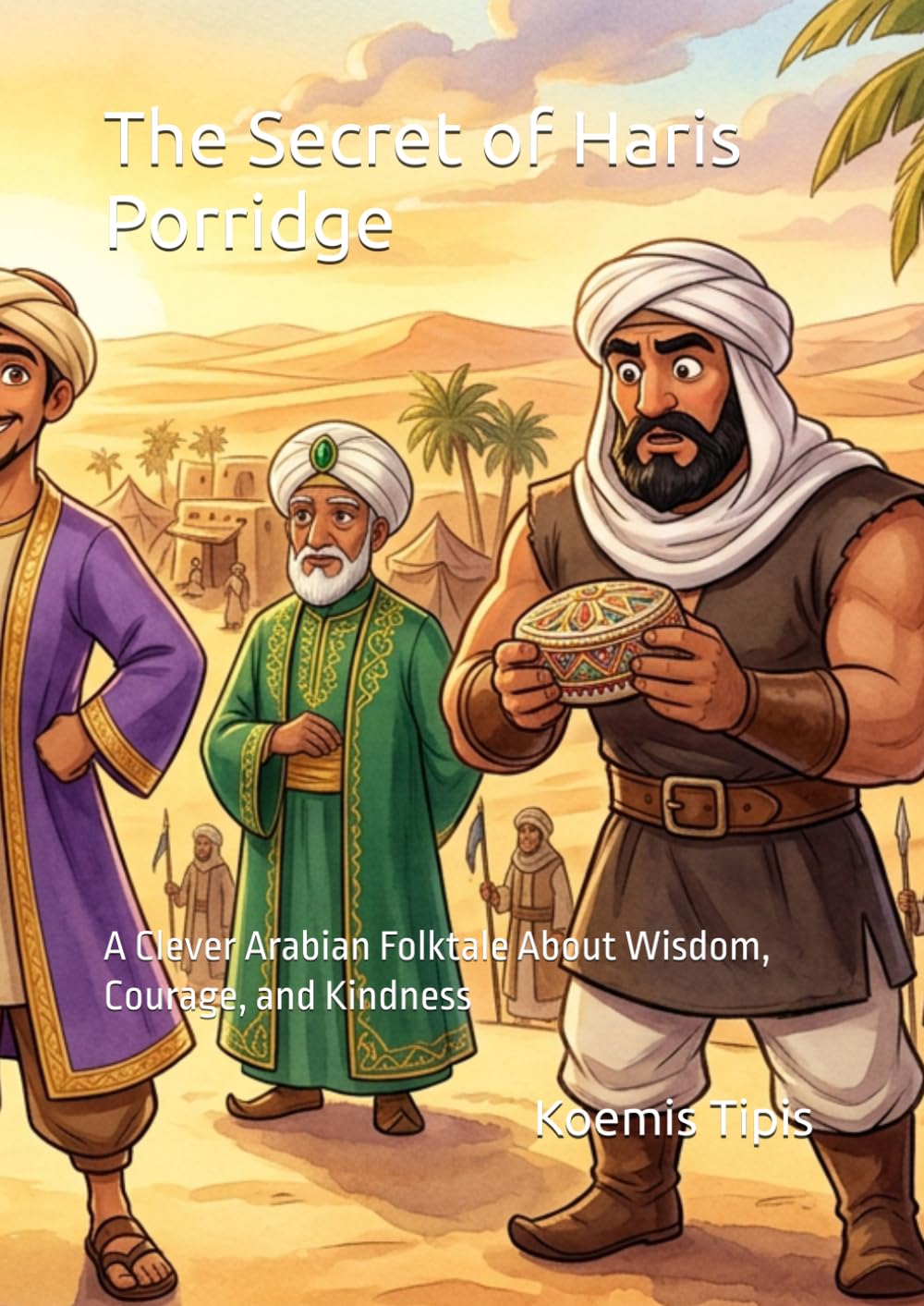 The Secret of Haris Porridge: A Clever Arabian Folktale About Wisdom, Courage, and Kindness
