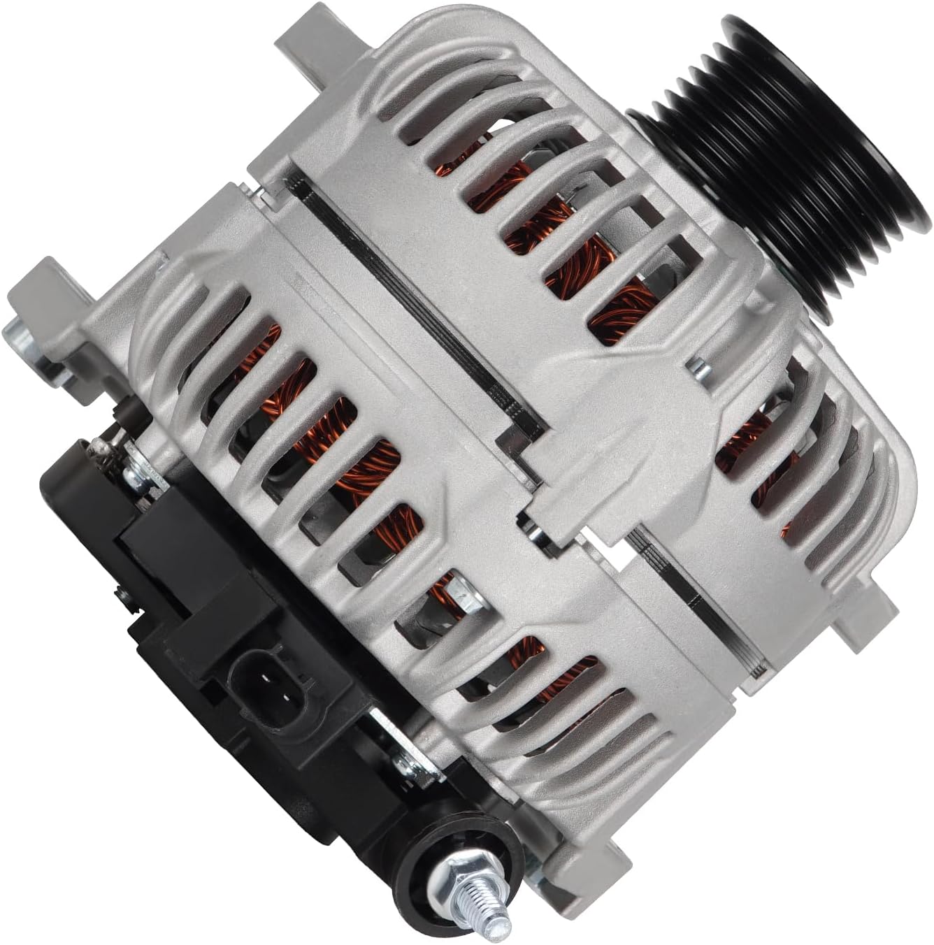 13985 New Alternator 5.7L V8 for Dodge Ram 1500 2500 3500 2003-2006, for Durango 2004, Automotive Replacement Alternators Replace 56029086AA ABO0065 0124525006