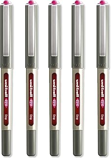 uni-ball EYE - UB-157 Rollerball Pens - 0.7mm Nib - Pink Ink - Pack of 5