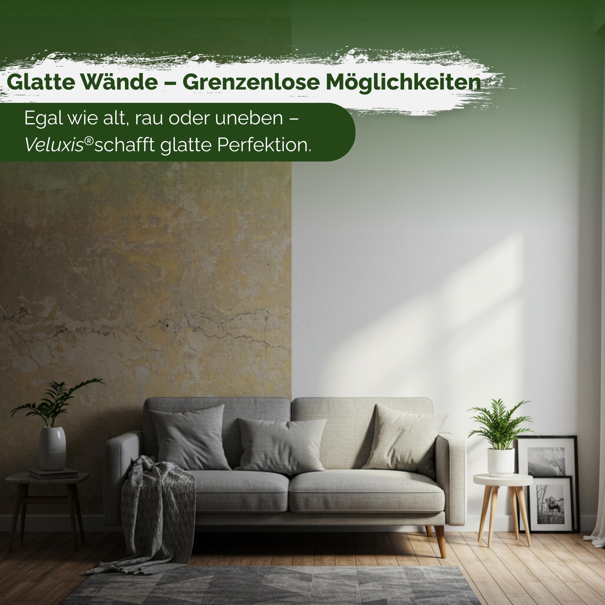 Glattvlies Vliestapete weiß – Renoviervlies Untertapete, 25,00 m x 0,75 m, 130g/m², überstreichbar, rissüberbrückend, formstabil