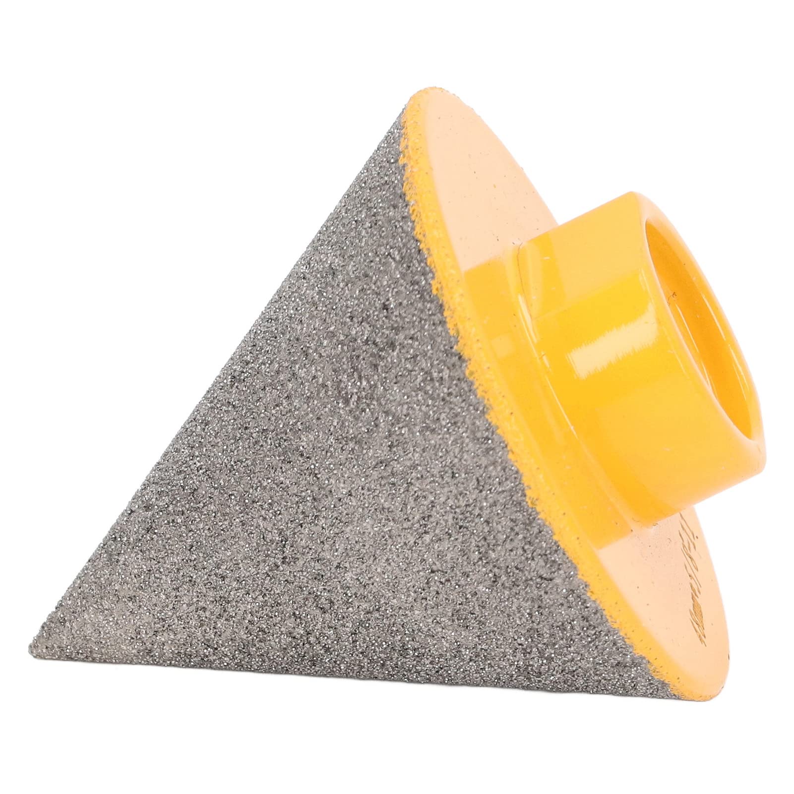 Wakects Punta Diamantata per Smussatura, Punta per Trapano Svasatore Diamantata Brasata Sotto Vuoto 5 8 Pollici 11, Fresatura per Allargamento Fori a 60 Gradi per Installatori di Piastrelle in (48 mm)