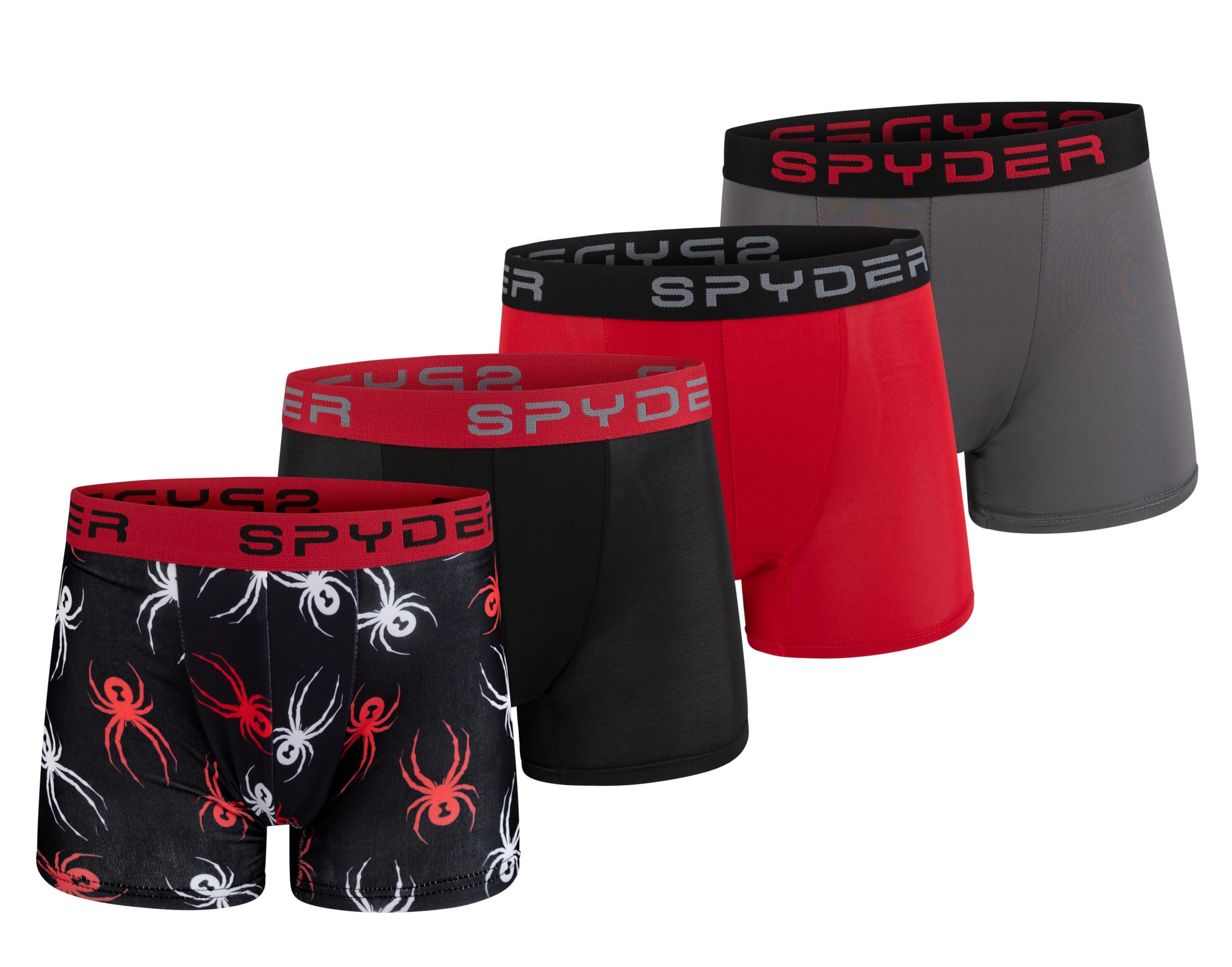 Spyder Boys Boxer Briefs Performance Underwear