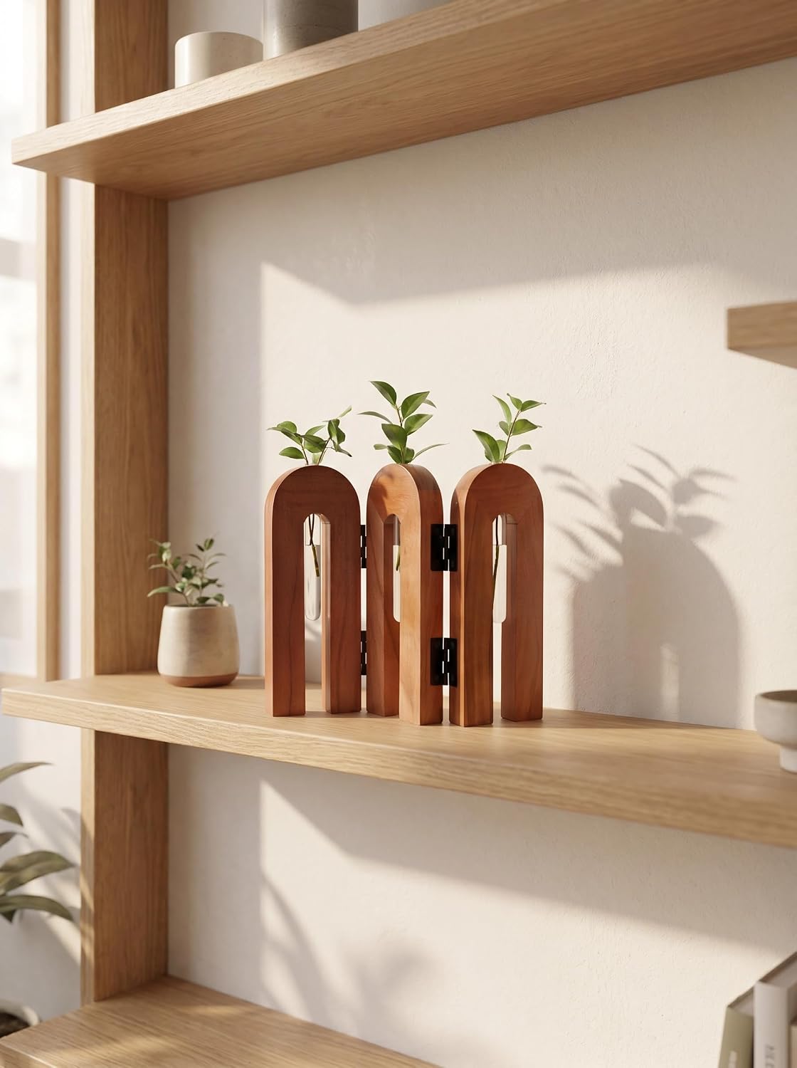 Wooden Pipe Stand, Small Size