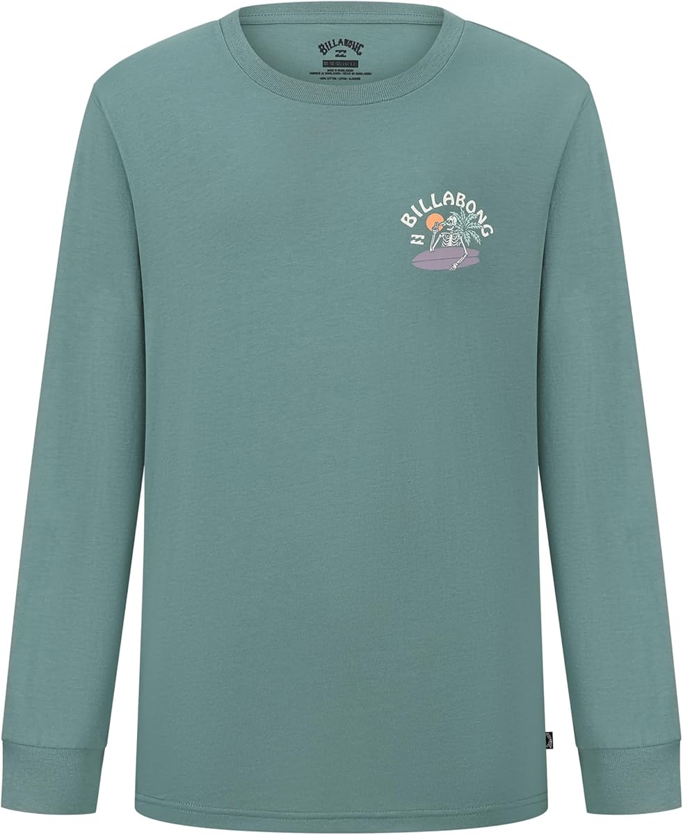 Boys' Premium Long Sleeve Logo Graphic T-Shirt