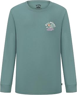 Boys' Premium Long Sleeve Logo Graphic T-Shirt