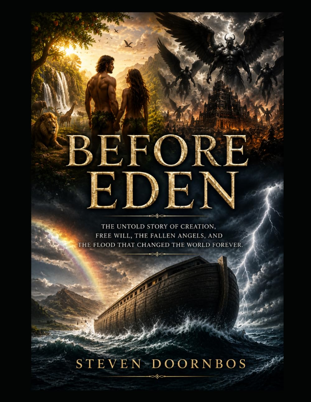 BEFORE EDEN: The untold story of creation, Free will, Fallen angles and the flood that changed the world forever
