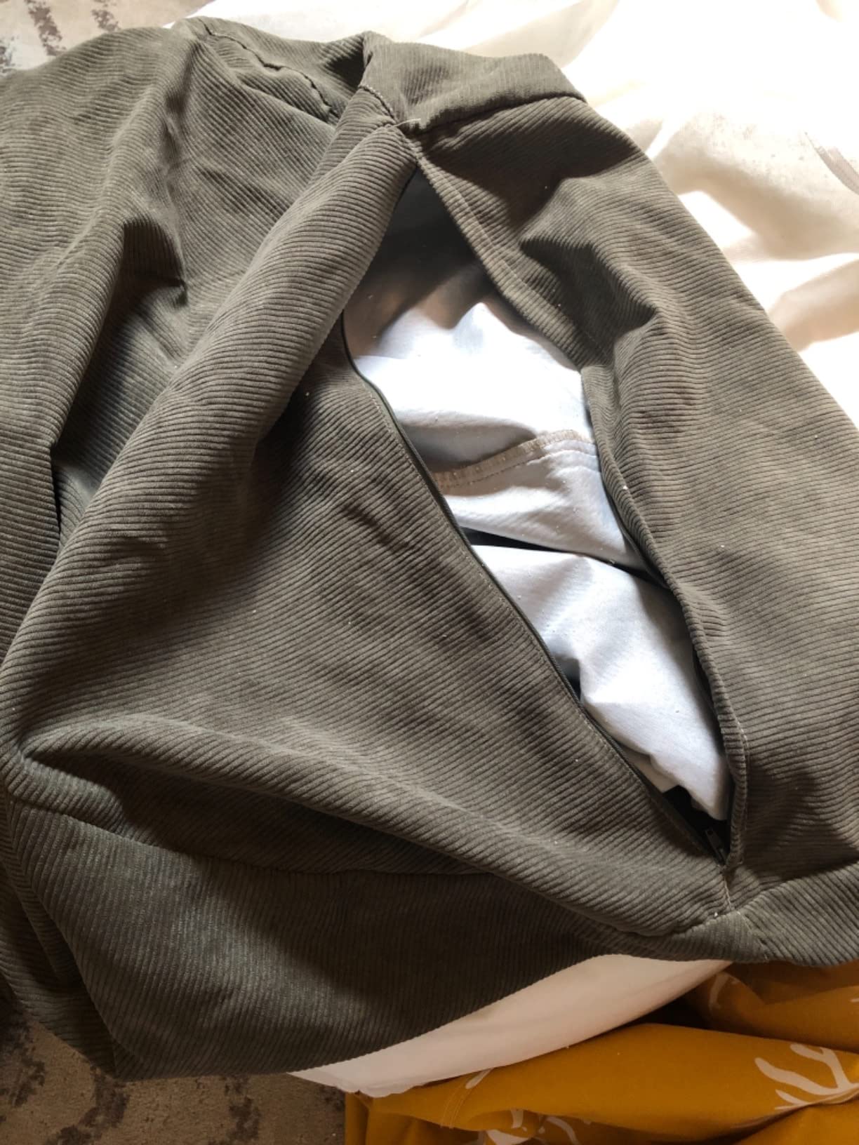 9/mo Finance Nobildonna Bean Bag Chair Cover (No Filler) for Kids and Adults. Extra Large