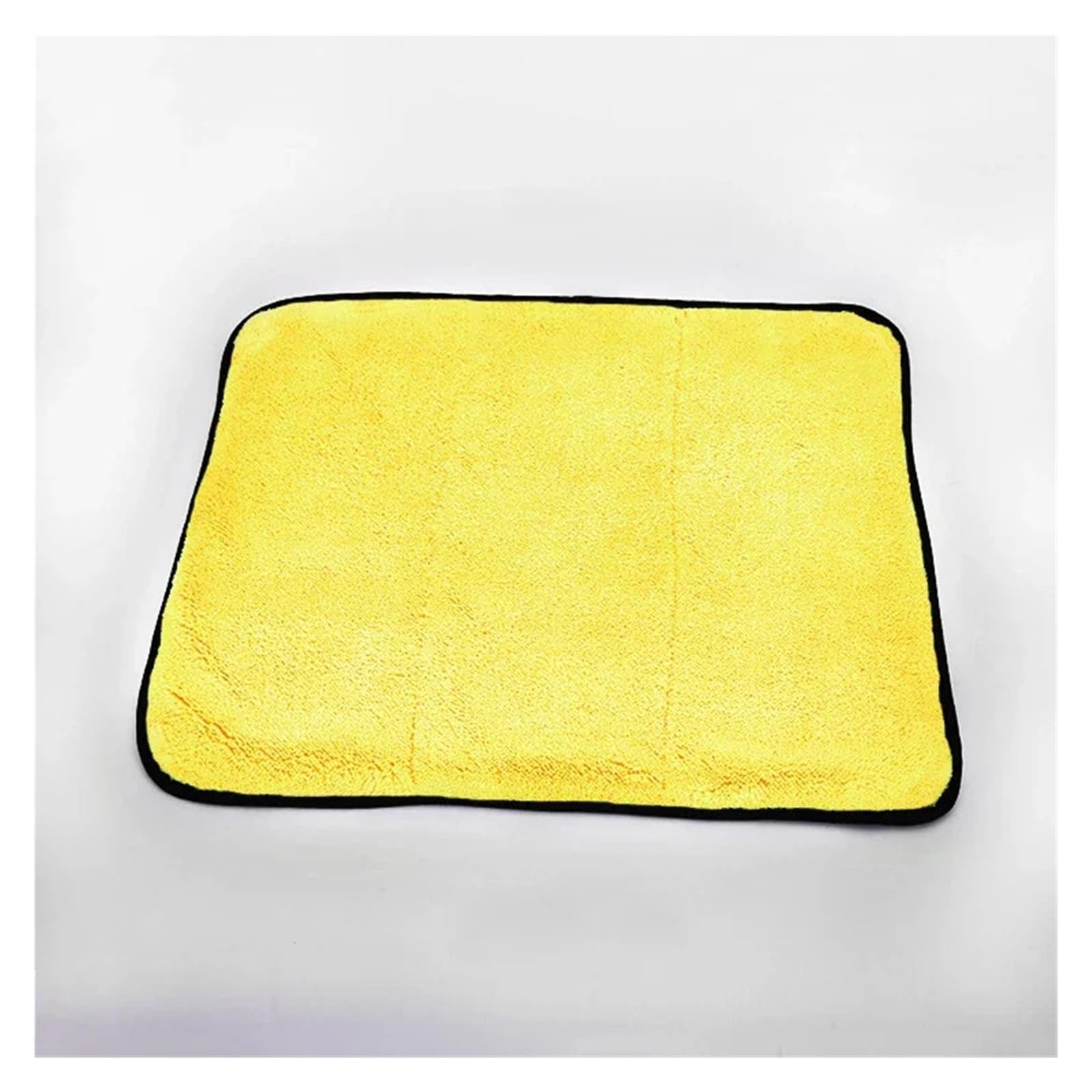 5pcs Microfiber Cleaning Towel Thicken Soft Drying Cloth Car Body Washing Towels Double Layer Clean Rags 30 40 — view 5