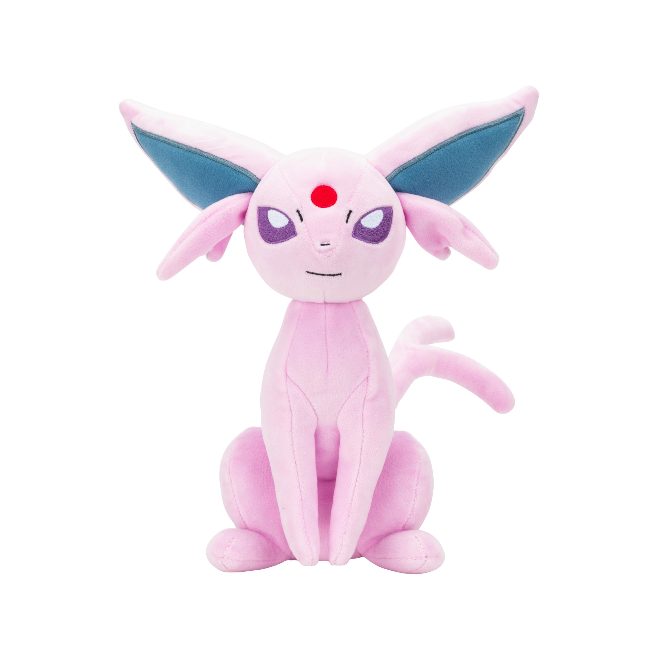 Pokémon Plush 20 cm Espeon - Blue/Purple - Official Pokemon stuffed collectible toy for children 2+