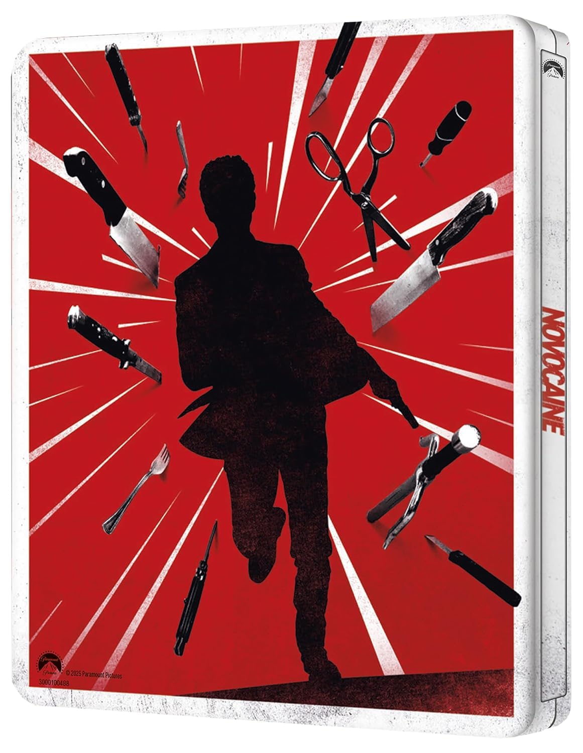 Novocaine / Mr. Morfina (2025) 4K Ultra HD UHD Steelbook Blu Ray Audio in Italiano