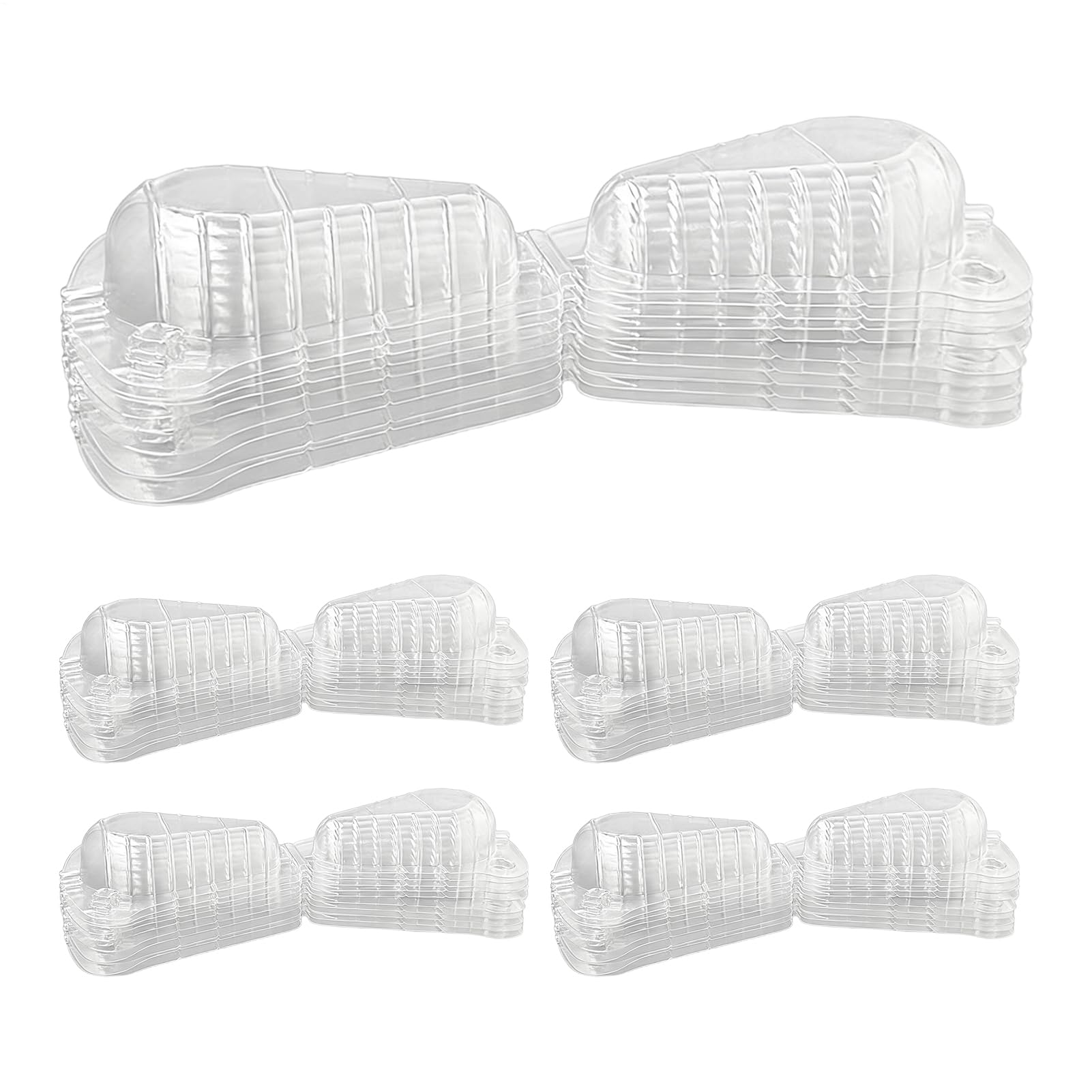 Strawberry Protectors - 50-Pieces Clear Reusable Ventilation Cover | Strawberry Fruit Protector - for Blueberry Garden Plants Fruit Vegetable