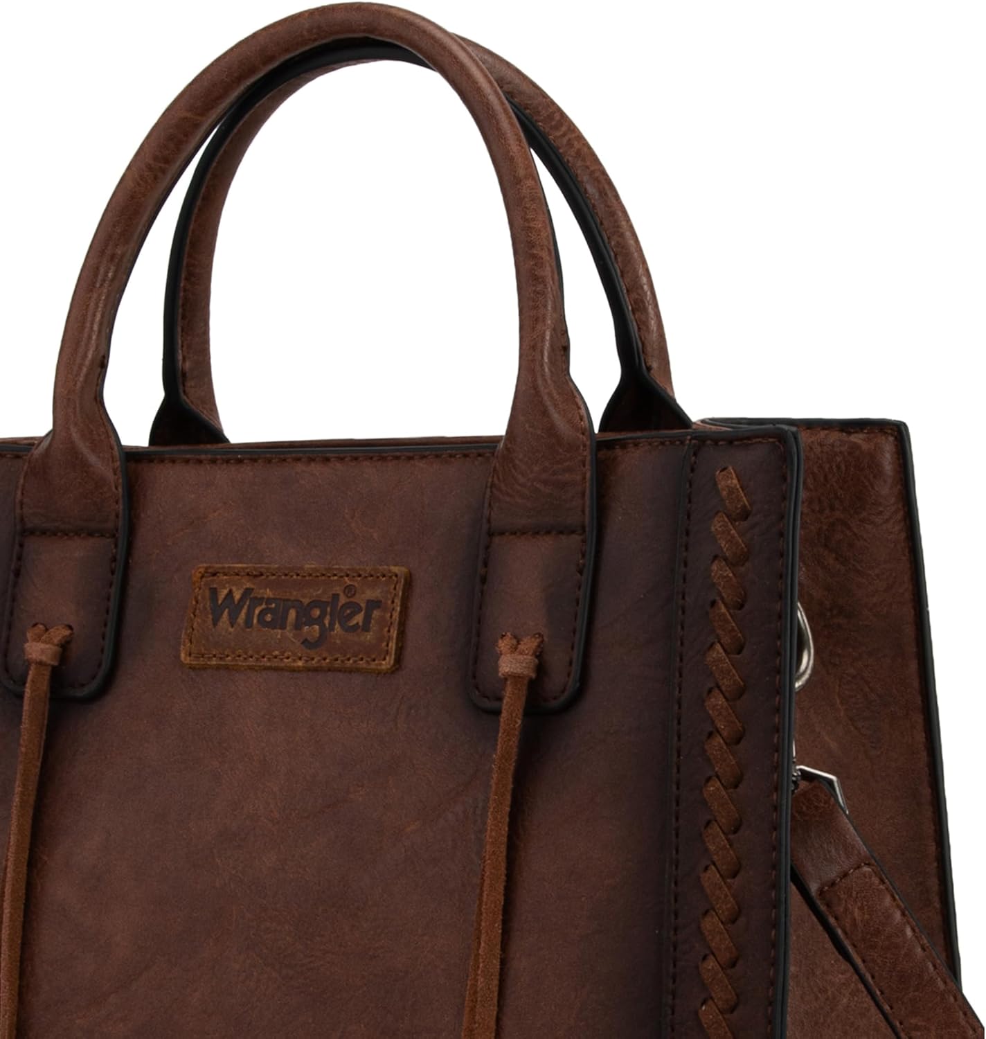 Wrangler Tote Bag for Women Western Cowhide Purse and Wallet Set - Image 3