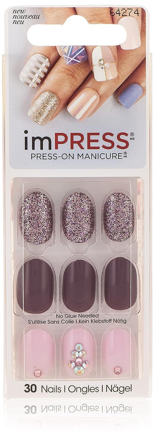 Broadway Impress Accent Nails Gossip Girl BIP250(Styles May Vary)
