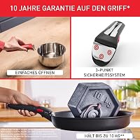 Sada riadu Tefal Ingenio Easy On, 10-dielna, s odnímateľnou rukoväťou, úsporné skladovanie, nepriľnavý povrch, L15999 6