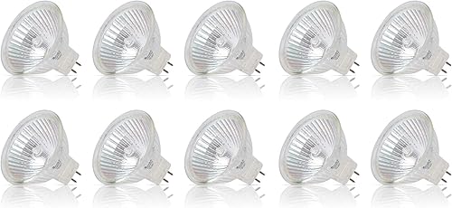 Simba Lighting focos de luz LED MR16 halógenos de 203550 W y 12 V, con base GU5 de 3 pines. Paquete de 10 unidades. disponible en Yaxa Colombia