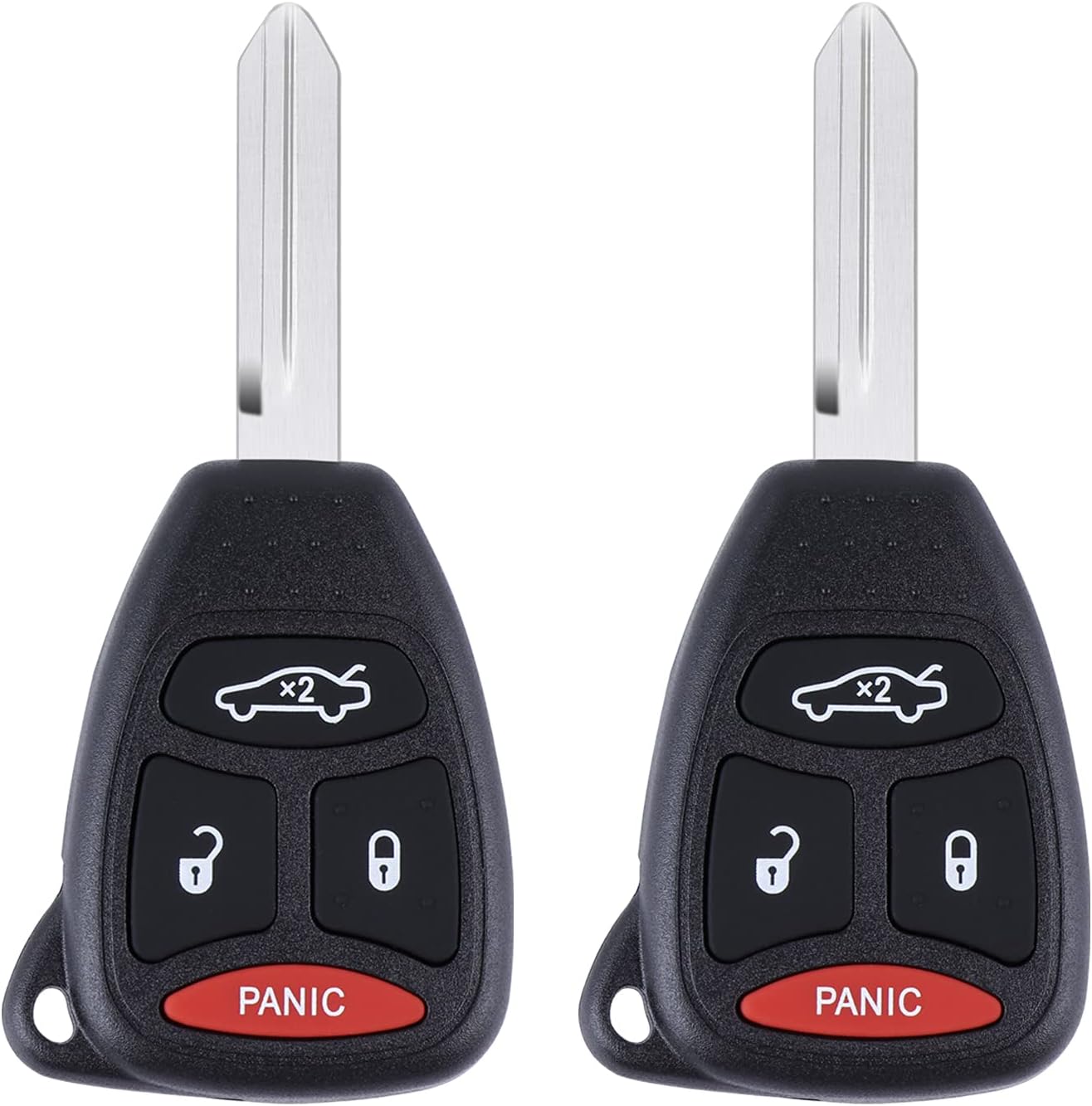 Car Remote Control Key Fob fits Chrysler 300C 05-2007, Aspen 07-2009, Dodge Charger 06-2007, Durango 07-2009, Jeep Commander Grand Cherokee 05-2007 (FCCID: KOBDT04A, OHT692427AA)