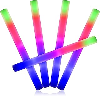 LED Premium Foam Glow Stick Multi Colour (Pack Of 50)