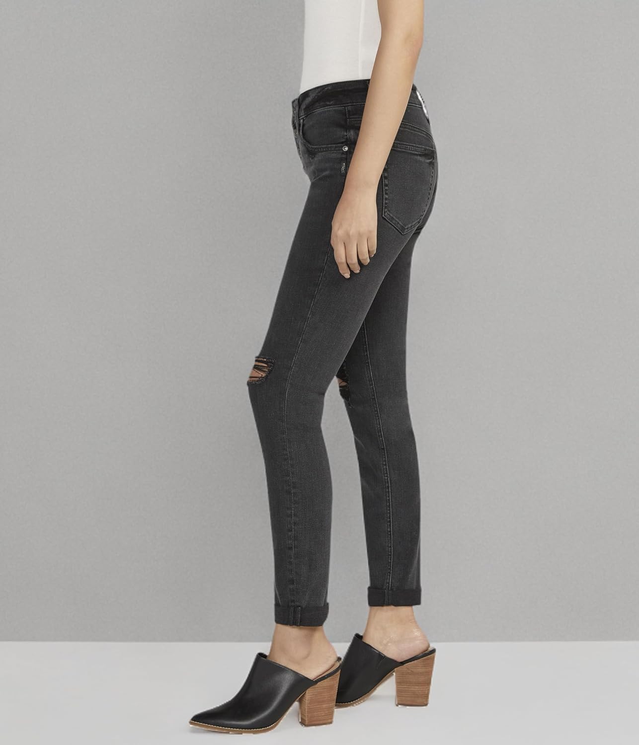 Silver Jeans-Womens Sam Relaxed Boyfriend Fit Jean
