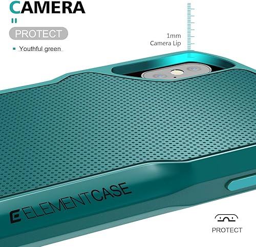 Miniatura 3 de Element Case Shadow Drop - Carcasa probada para iPhone XS Max - Verde (EMT-322-192E-04)