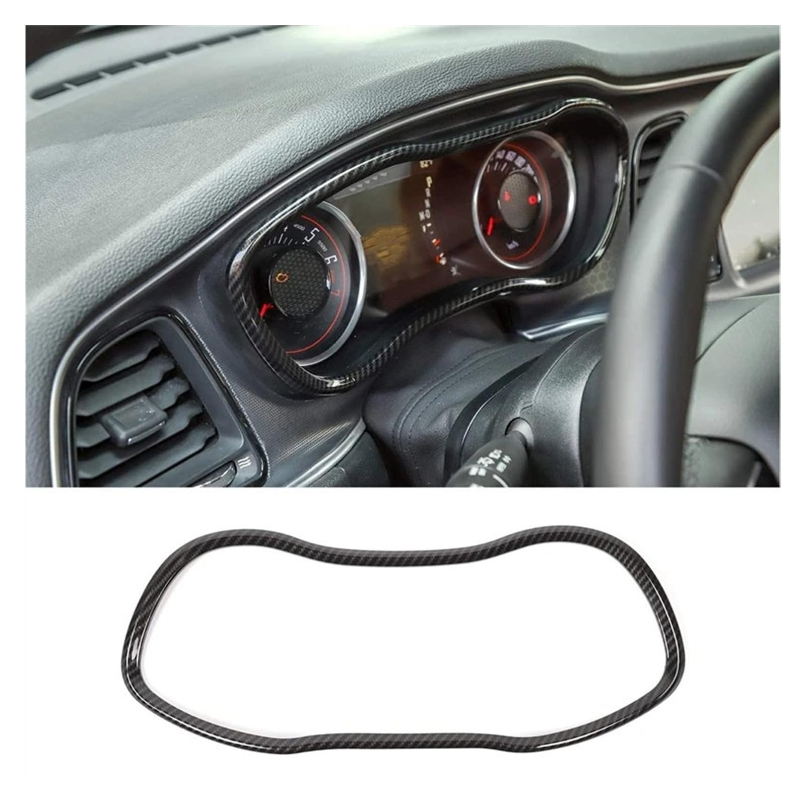 Amazon | 車の内装スタイリング 用ダッジ チャレンジャー用 2015 2016 