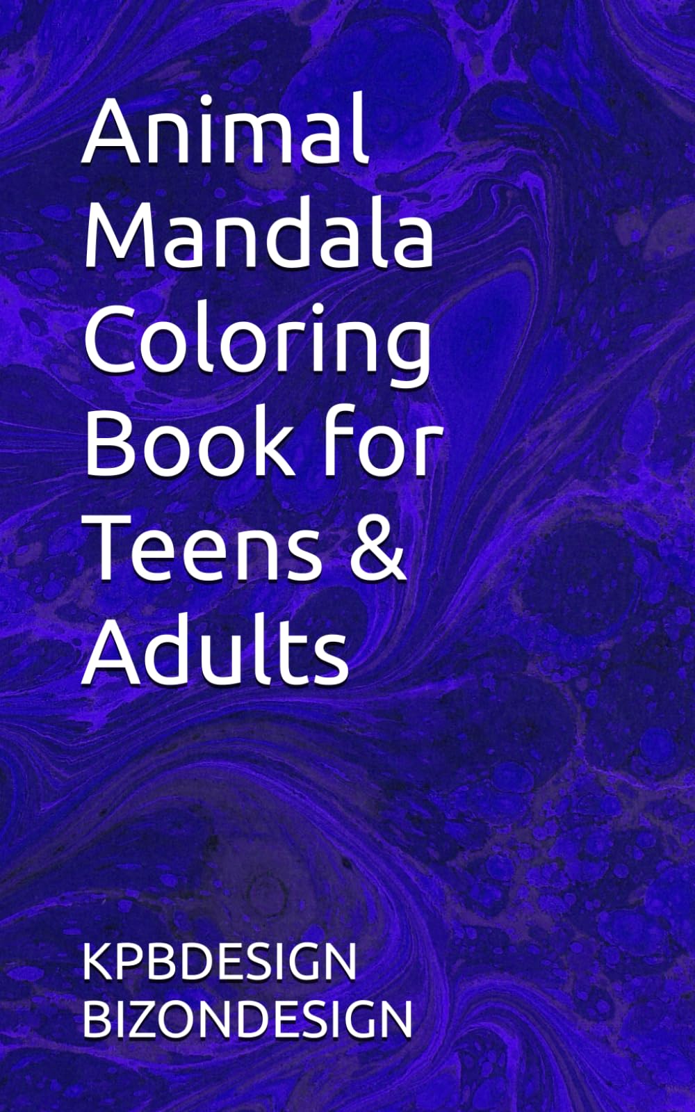 Animal Mandala Coloring Book for Teens & Adults