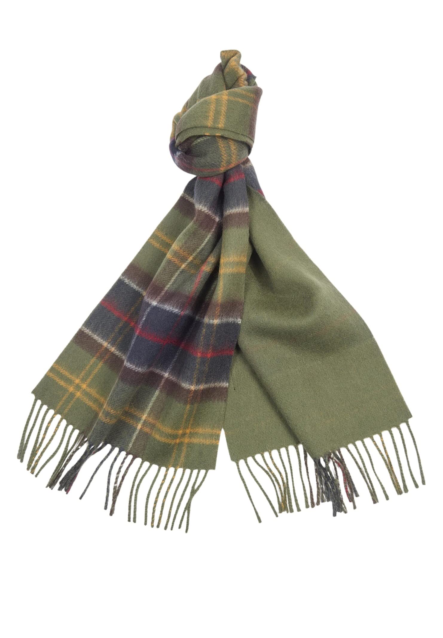 Barbour Sciarpa Uomo Uomo Verde