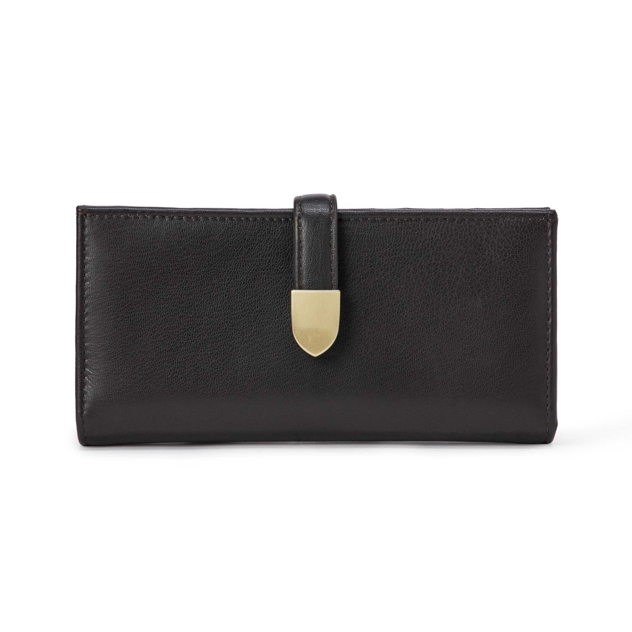 

                                                    Amazon Essentials Women's Leather Clutch Wallet, D