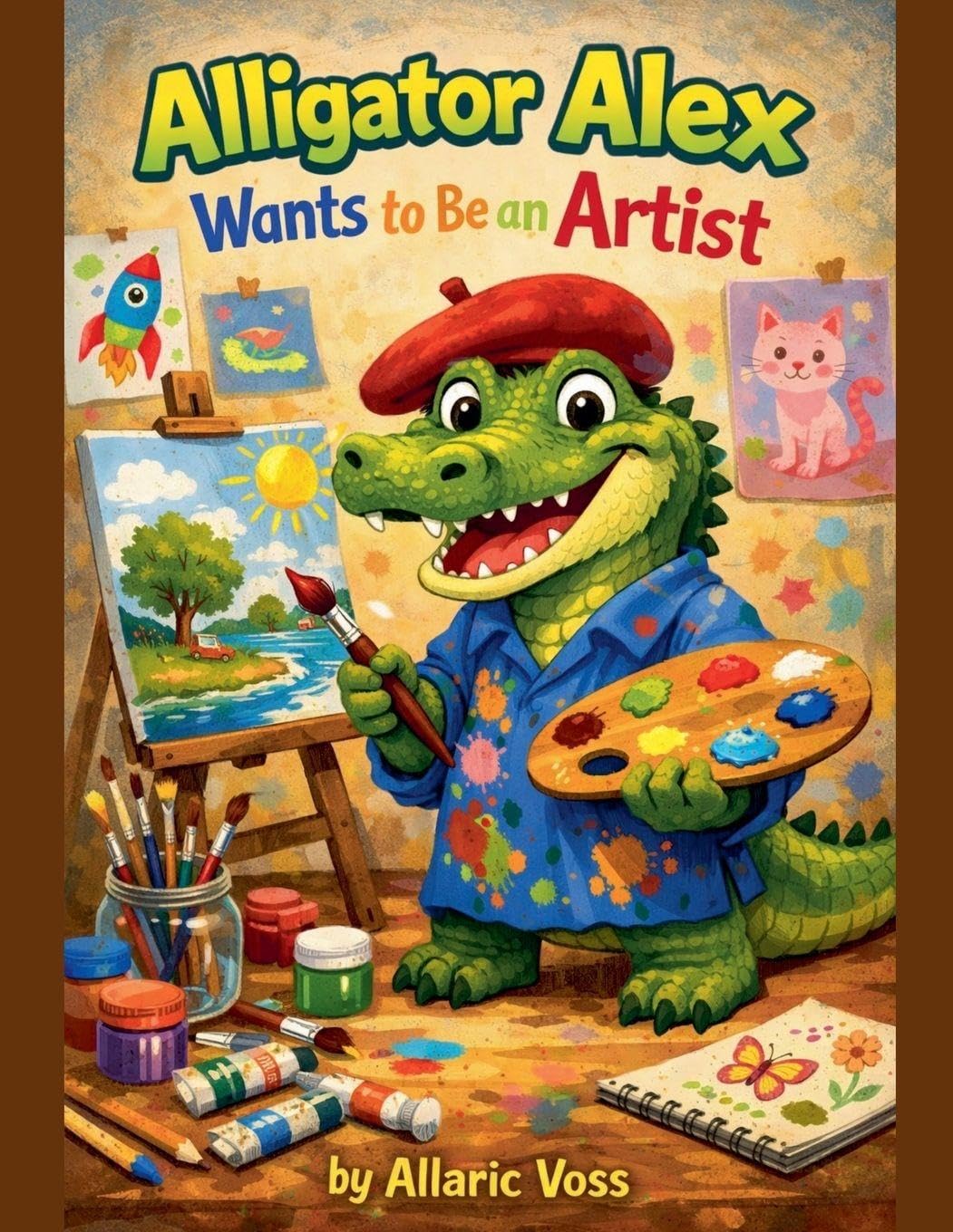 Alligator Alex Wants to Be an Artist: 1 (The Alphabet of Becoming)